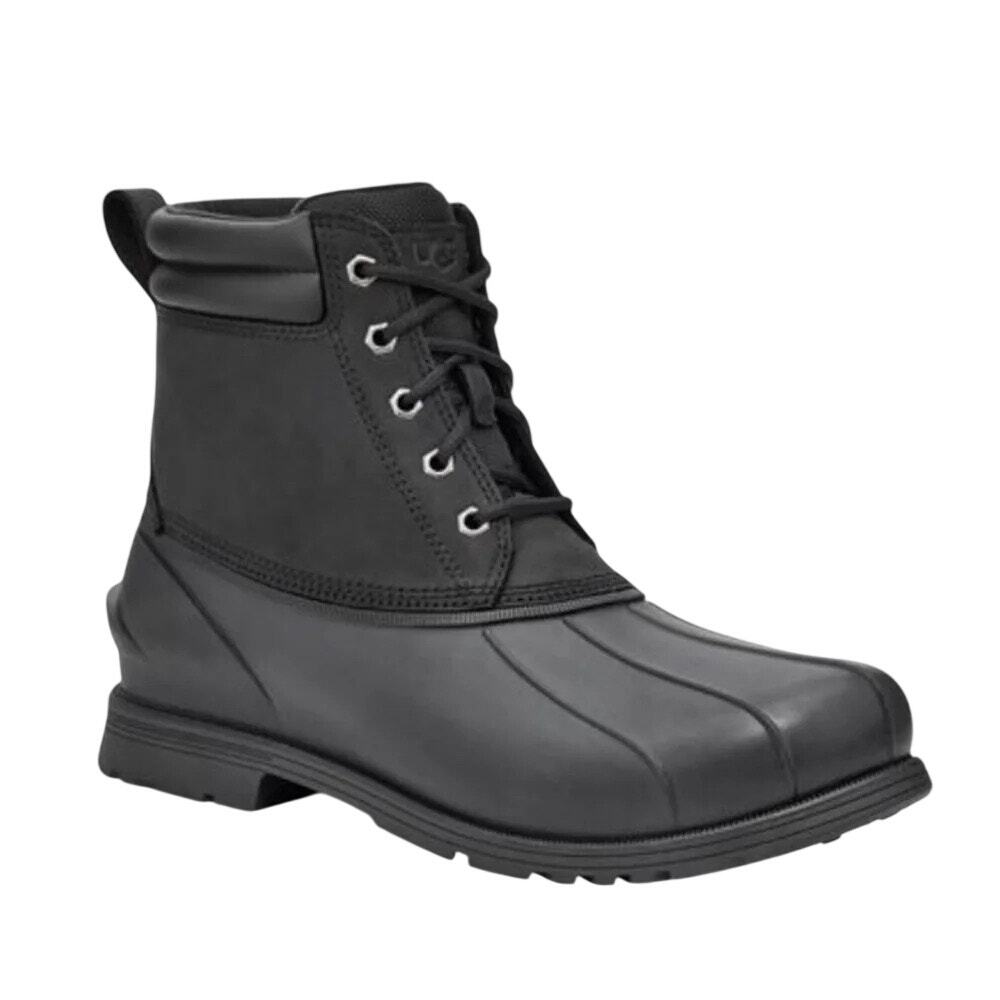UGG Gatson Mid Black Waterproof Boots Size 11